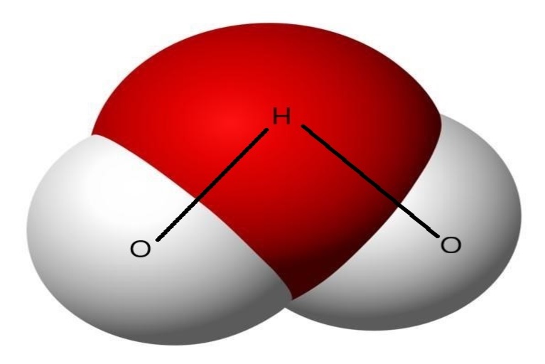 Water molecular structure