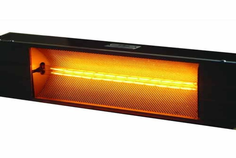 Infrared room heater
