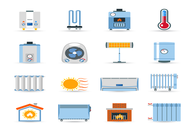 Types of electric room heaters