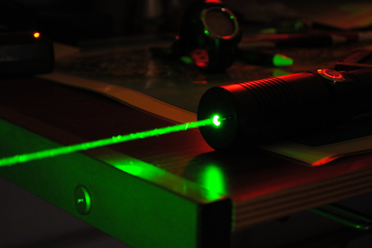 how does laser technology work